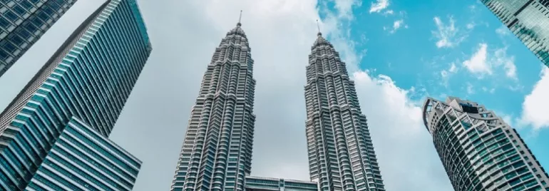 petronas twin towers in KL, Malaysia