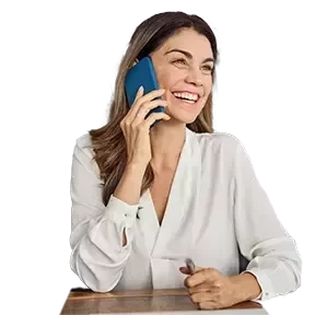 Woman on the phone